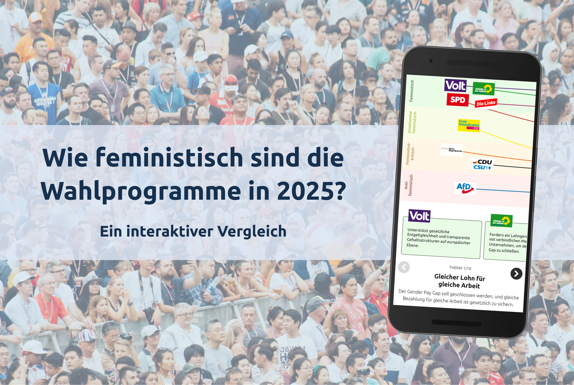 [DE] Wie feministisch sind die Wahlprogramme?